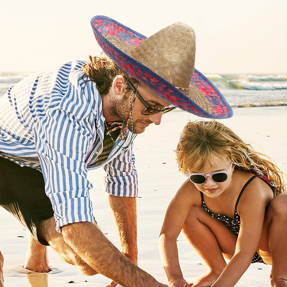 Mexican Sombrero Hat Straw Wea - Sun Hat Wide Brim incelemesi ve fiyatı