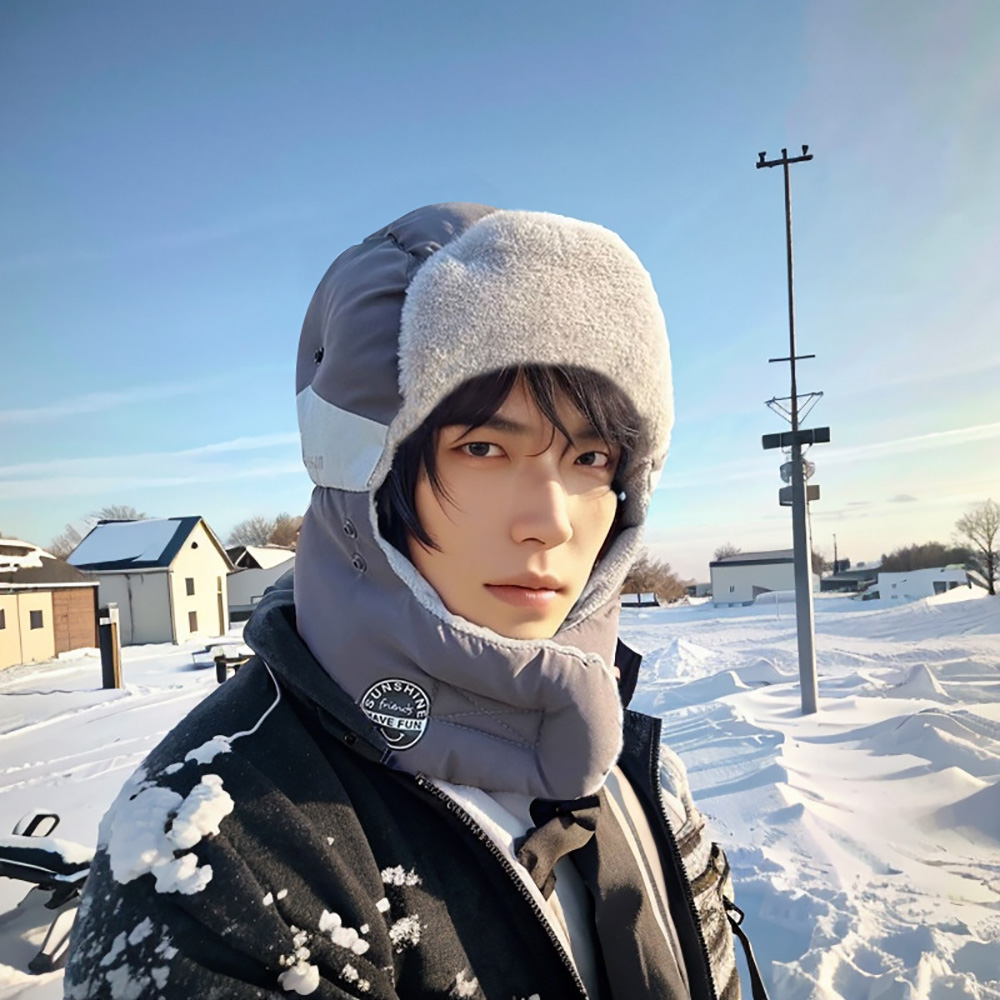 Mens Winter Ski Hat Thickened  - Winter Trapper Hat incelemesi ve fiyatı