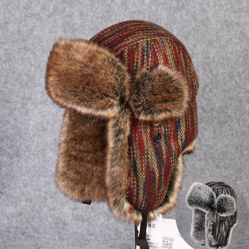 B-8433 Man Bomber Hat Rex Rabb - Winter Trapper Hat incelemesi ve fiyatı