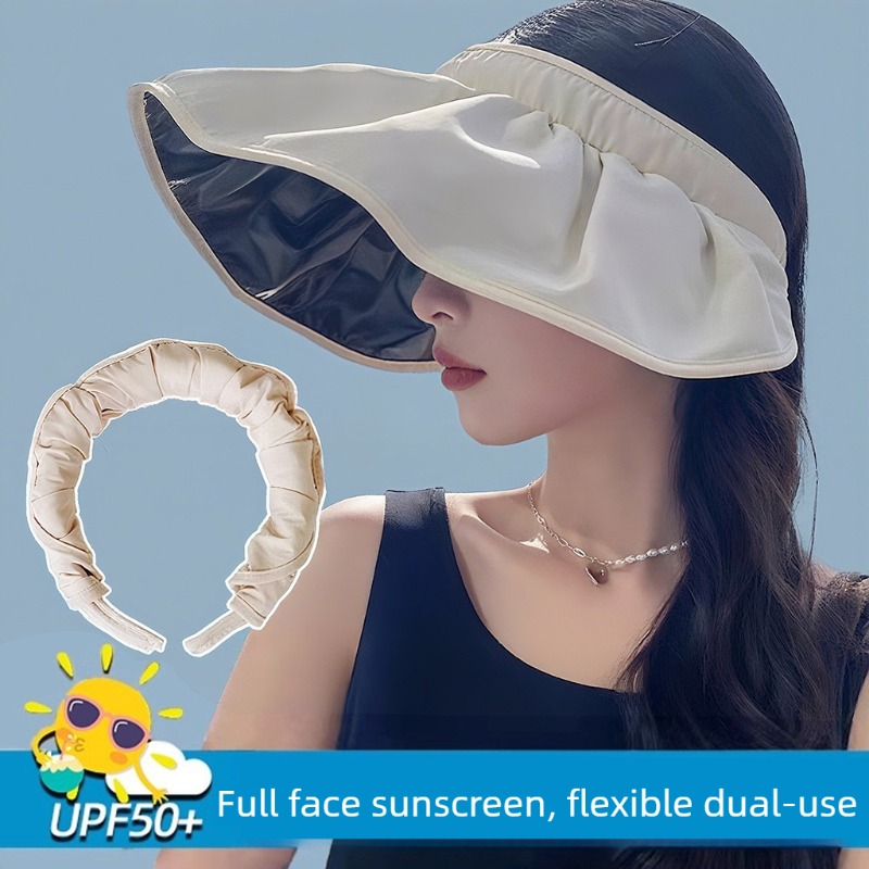 UPF50+ Foldable Headband Sun V - Visor Sun Hat incelemesi ve fiyatı