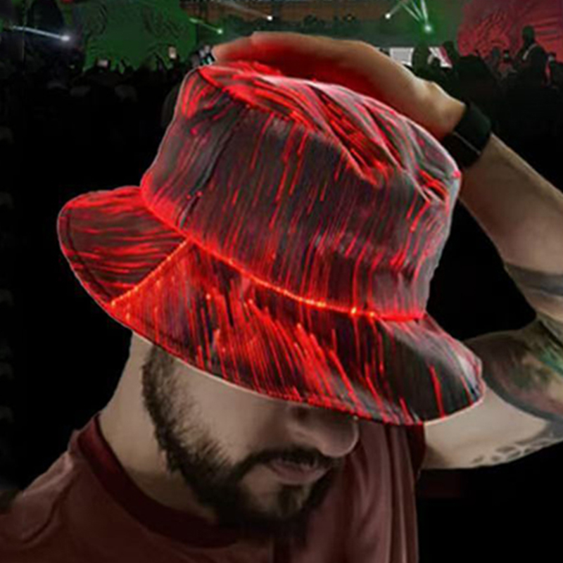 Cool Colorful Luminous Party H - Bucket Hat Cotton incelemesi ve fiyatı