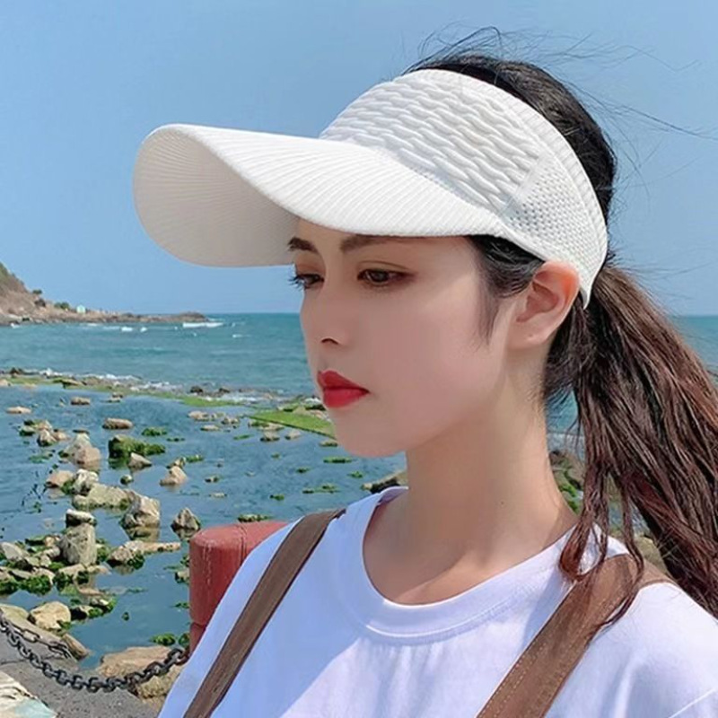 1pcs Women Anti-UV Sun Hats Br - Visor Sun Hat incelemesi ve fiyatı