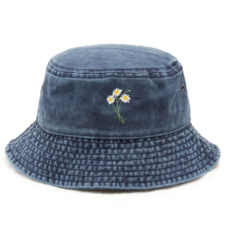 Customize Flower Cotton Washed - Bucket Hat Cotton incelemesi ve fiyatı