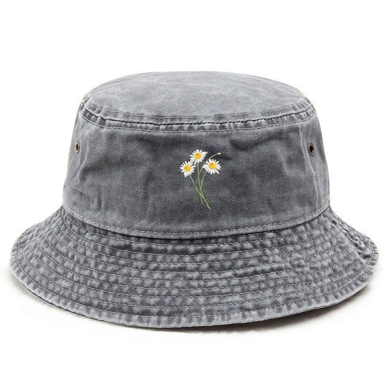 Customize Flower Cotton Washed - Bucket Hat Cotton incelemesi ve fiyatı