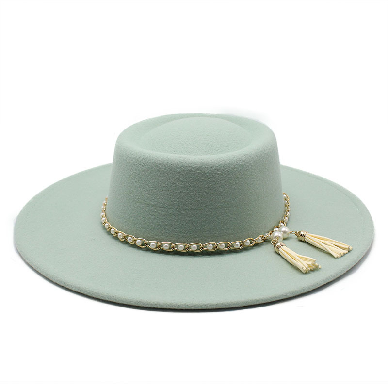 British Style Fashionable And  - Fedora Hat Wool incelemesi ve fiyatı