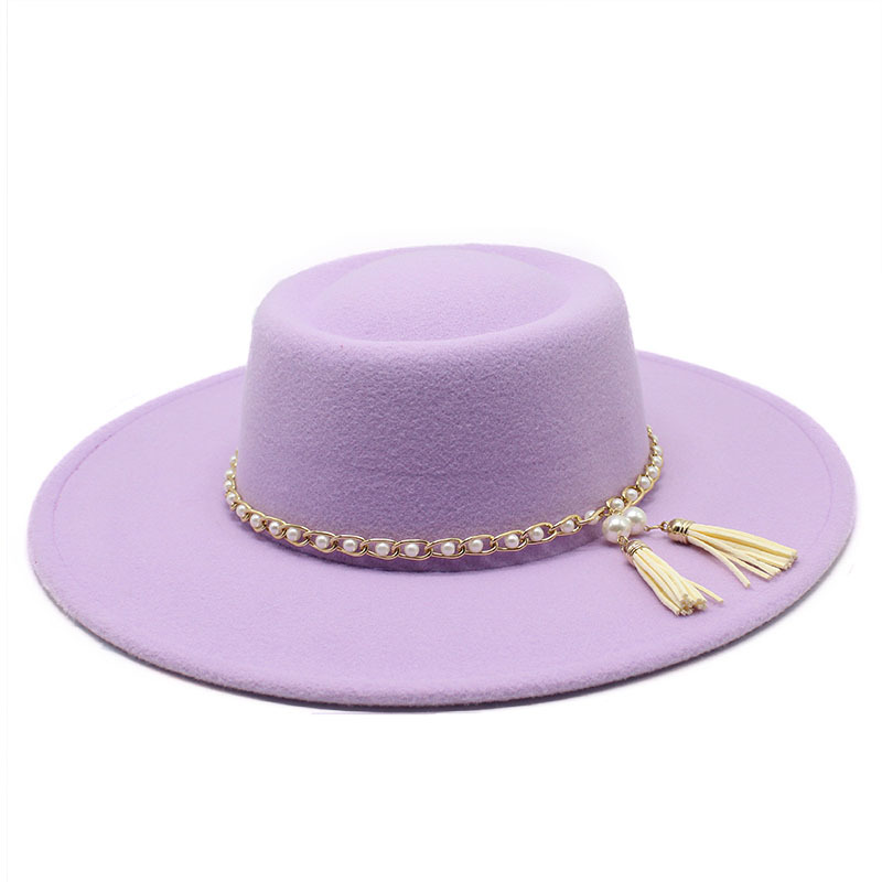 British Style Fashionable And  - Fedora Hat Wool incelemesi ve fiyatı